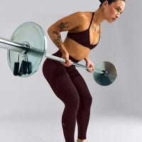 EnhanceLift™ Seamless High Rise Leggings New Branding | Plum Brown