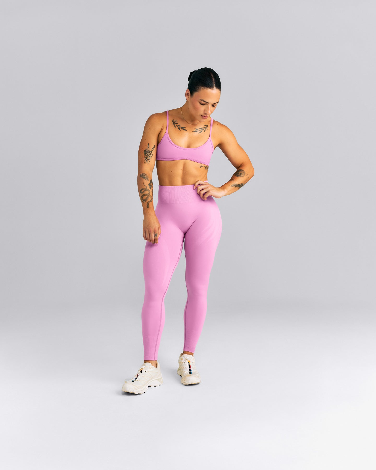 EnhanceLift™ Seamless High Rise Leggings | Rose Pink