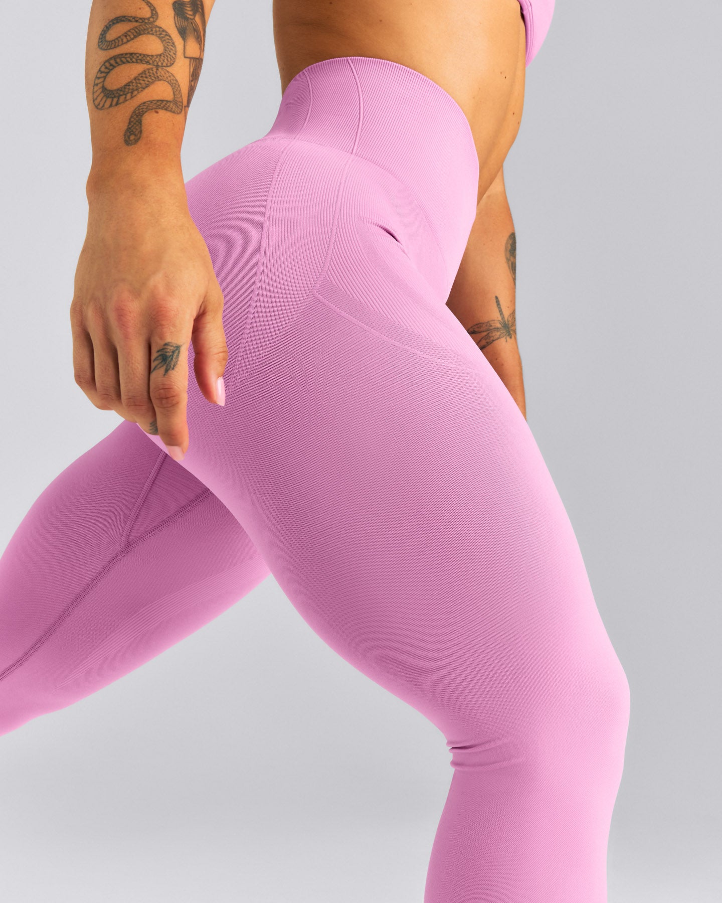 EnhanceLift™ Seamless High Rise Leggings | Rose Pink