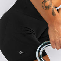 EnhanceLift™ Seamless High Rise Shorts New Branding | Black