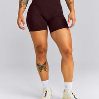 EnhanceLift™ Seamless High Rise Shorts New Branding | Plum Brown