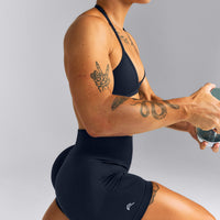 EnhanceLift™ Seamless High Rise Shorts New Branding | True Blue