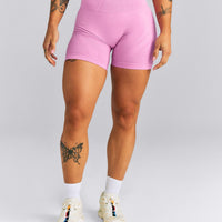 EnhanceLift™ Seamless Mid Rise Shorts New Branding | Rose Pink