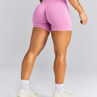 EnhanceLift™ Seamless Mid Rise Shorts New Branding | Rose Pink