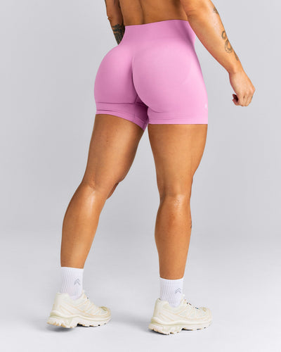 EnhanceLift™ Seamless Mid Rise Shorts New Branding | Rose Pink