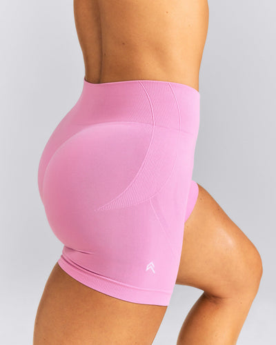 EnhanceLift™ Seamless Mid Rise Shorts New Branding | Rose Pink