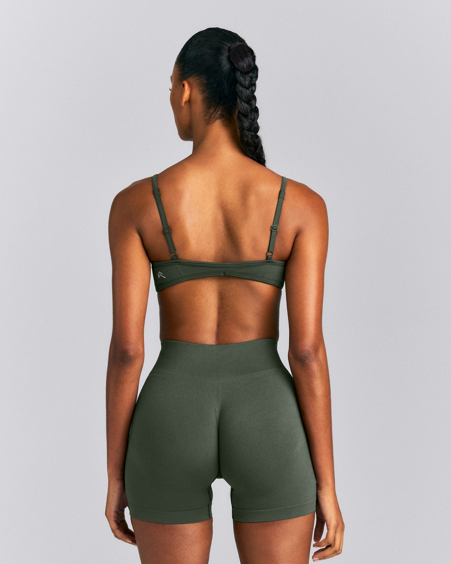 EnhanceLift™ Seamless Minimal Bralette New Branding | Dark Khaki