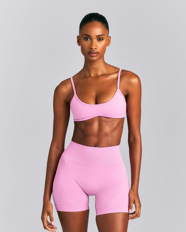 EnhanceLift™ Seamless Minimal Bralette New Branding | Rose Pink