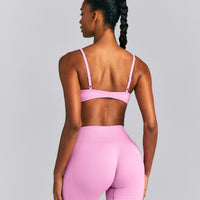 EnhanceLift™ Seamless Minimal Bralette New Branding | Rose Pink