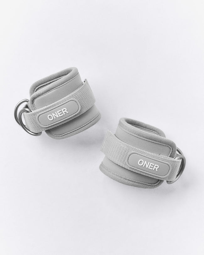 Ankle Straps New Branding | Platinum Gray