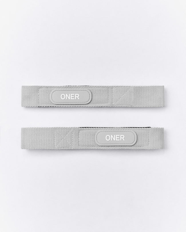 Lifting Straps New Branding | Platinum Gray