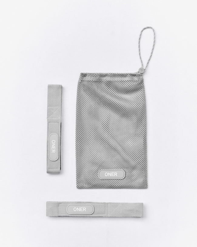 Lifting Straps New Branding | Platinum Gray
