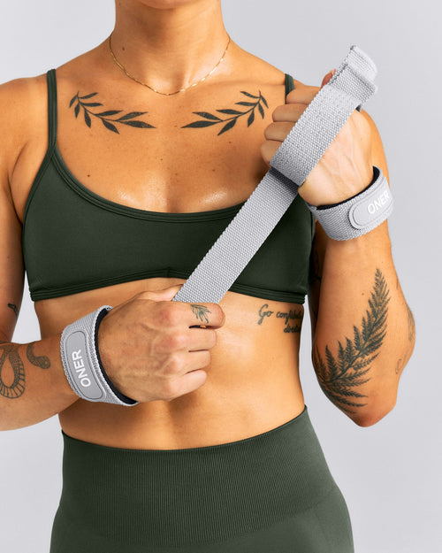 Lifting Straps | Platinum Gray