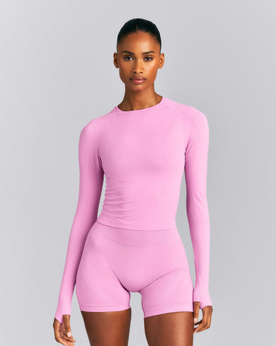 Oner Seamless Fitted Long Sleeve Top New Branding | Rose Pink