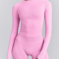 Oner Seamless Fitted Long Sleeve Top New Branding | Rose Pink
