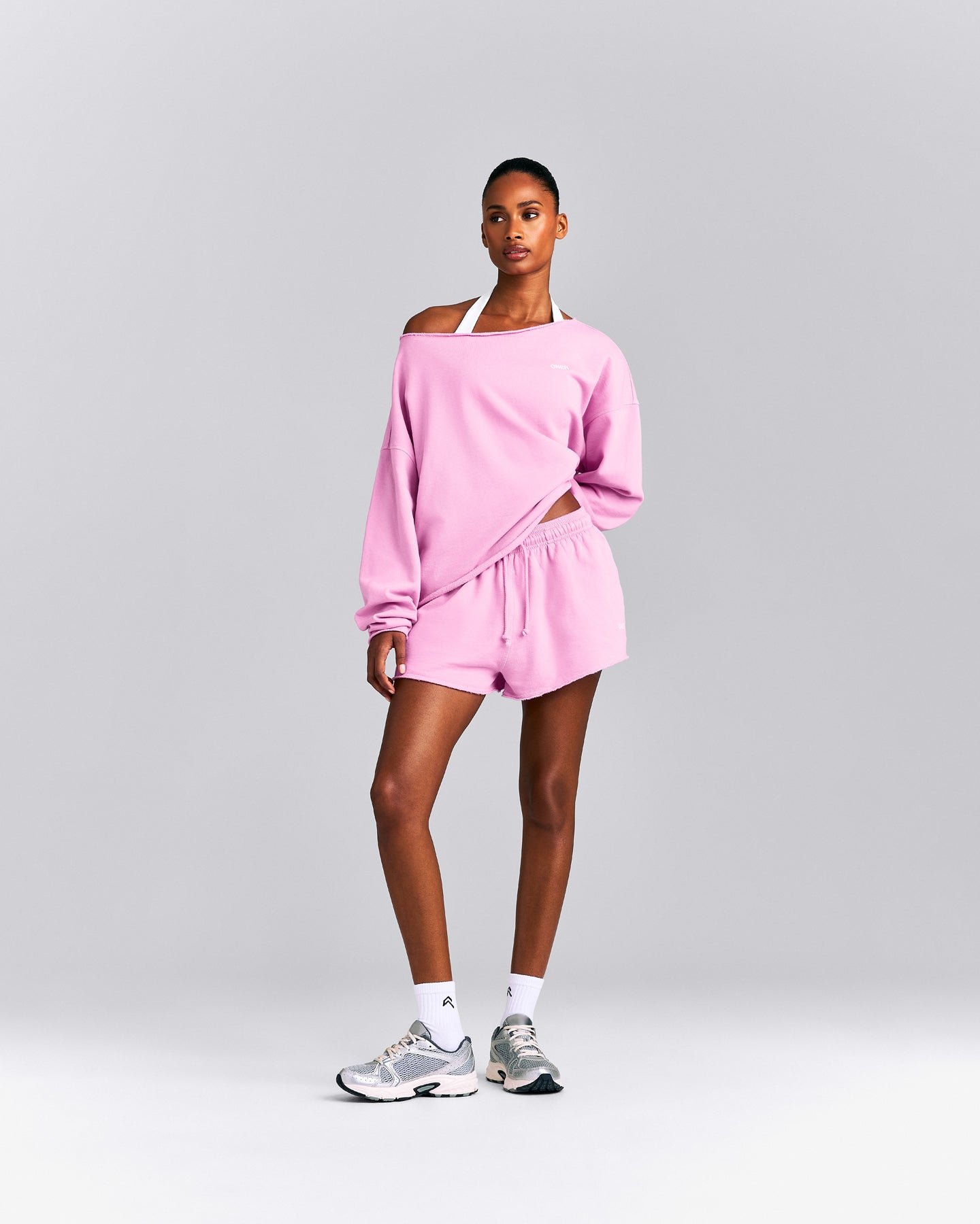 Cotton Vintage Lounge Shorts | Rose Pink