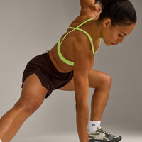 AirMove™ Lined Shorts 4" with Pocket New Branding | 70% Cocoa