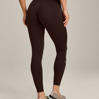 EnhanceLift™ Seamless Leggings with Gray Logo | 70% Cocoa