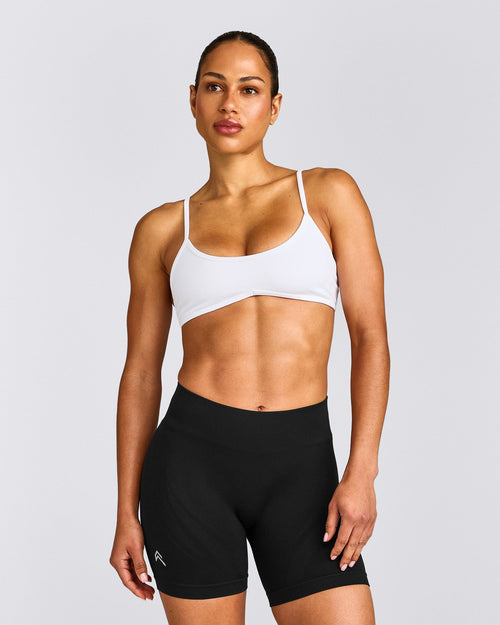 EnhanceLift™ Seamless Minimal Bralette | White