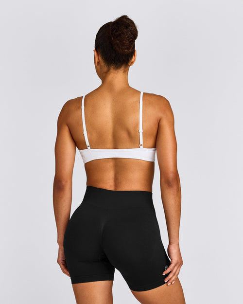 EnhanceLift™ Seamless Minimal Bralette | White