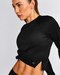 PrecisionMove™ Long Sleeve Top | Black