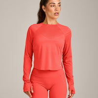 PrecisionMove™ Long Sleeve Top | Coral
