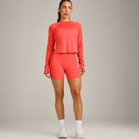 PrecisionMove™ Long Sleeve Top | Coral
