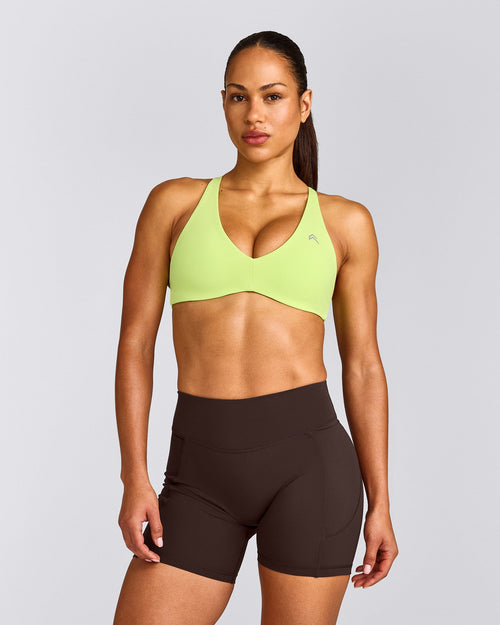 UnifiedMove™ Cross Back Sports Bra | Citrus Green