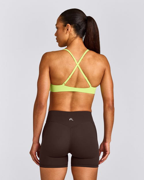 UnifiedMove™ Cross Back Sports Bra | Citrus Green