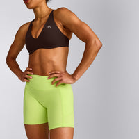 UnifiedMove™ Pocket Shorts 6" with Bonding with Reflective Logo | Citrus Green