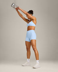 UnifiedMove™ Pocket Shorts 6" with Bonding with Reflective Logo | Powdered Blue