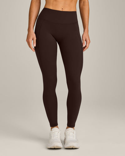 UnifiedMove™ Pocket Leggings with Bonding with Reflective Logo | 70% Cocoa