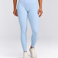 UnifiedMove™ Pocket Leggings with Bonding with Reflective Logo | Powdered Blue