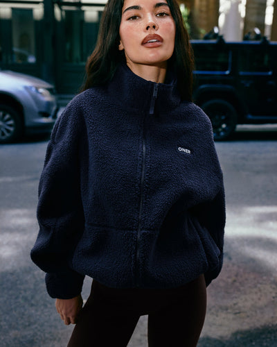 Sherpa Jacket | Deep Navy