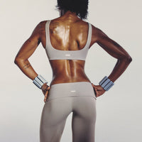 SoftMotion™ Fold Over Mid Rise Straight Leg Pants New Branding | Zinc Gray