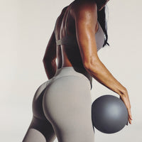 SoftMotion™ Wrap Leggings New Branding | Zinc Gray