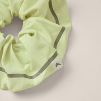 AirMove™ Reflective Scrunchie | Meadow Mist Green