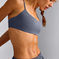 EasyLift™ Strappy Sports Bra | Dark Granite Blue