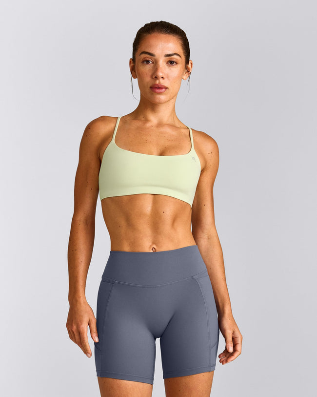 EasyLift™ Strappy Sports Bra New Branding | Meadow Mist Green