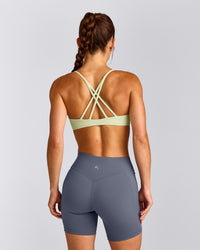EasyLift™ Strappy Sports Bra New Branding | Meadow Mist Green