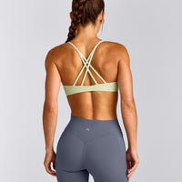 EasyLift™ Strappy Sports Bra New Branding | Meadow Mist Green