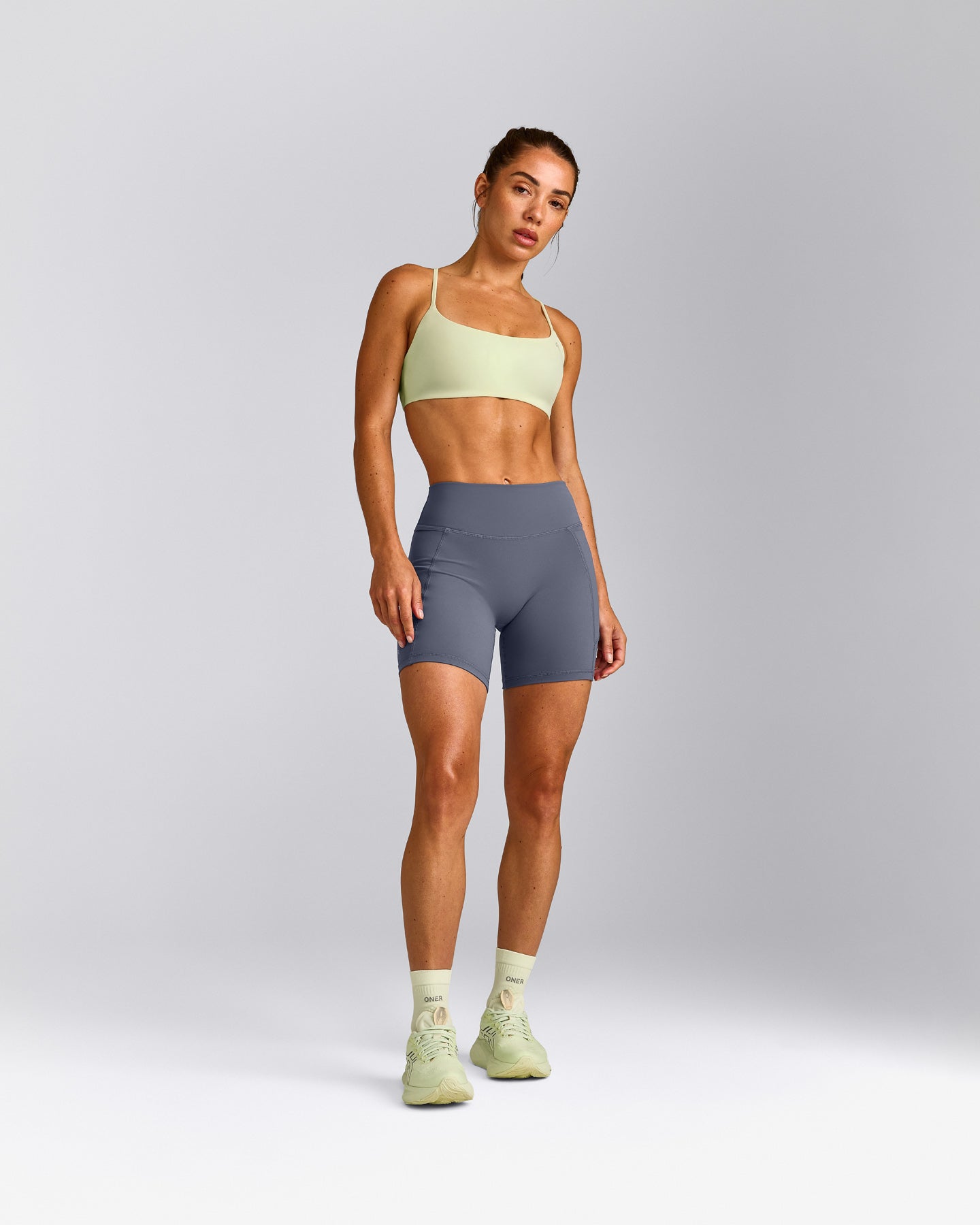 EasyLift™ Strappy Sports Bra New Branding | Meadow Mist Green