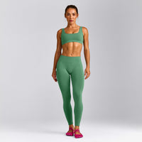 EffortlessLift™ Seamless Mid Rise Leggings New Branding | Frosted Emerald
