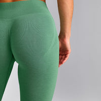 EffortlessLift™ Seamless Mid Rise Leggings New Branding | Frosted Emerald
