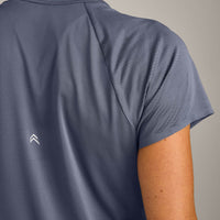 PrecisionMove™ Short Sleeve Top | Granite Blue