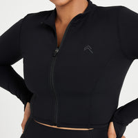 Timeless Crop Jacket | Black