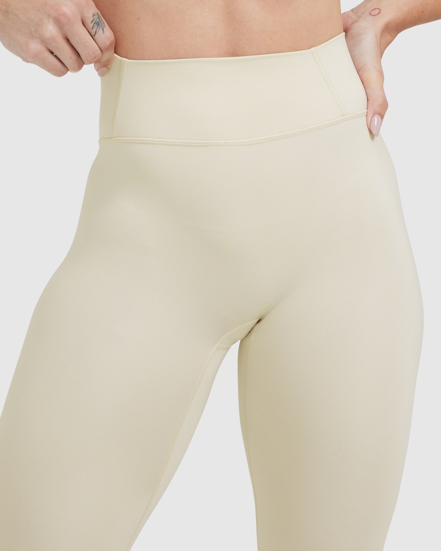 Timeless High Waisted Leggings | Vanilla