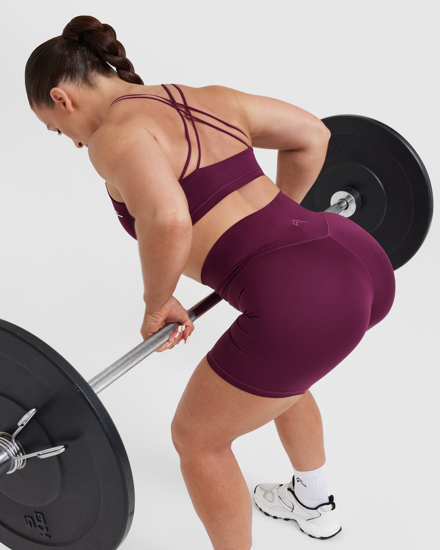 Timeless High Waisted Shorts 6" | Ripe Fig