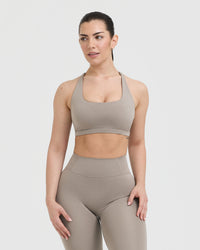 Timeless Square Neck Sports Bra | Minky