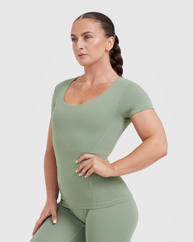 Timeless Short Sleeve Tee | Sage